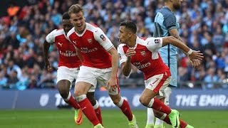 Arsenal vs Manchester City 2-1 April 23rd 2017 All Goals and Highlights!