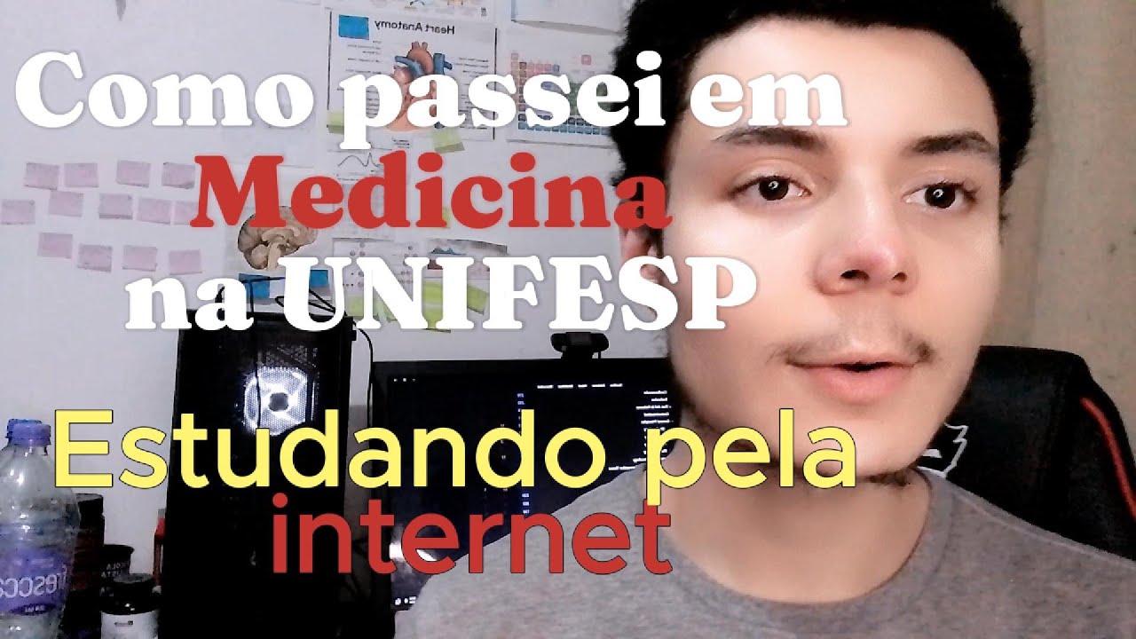 como passei em MEDICINA estudando pela INTERNET?
