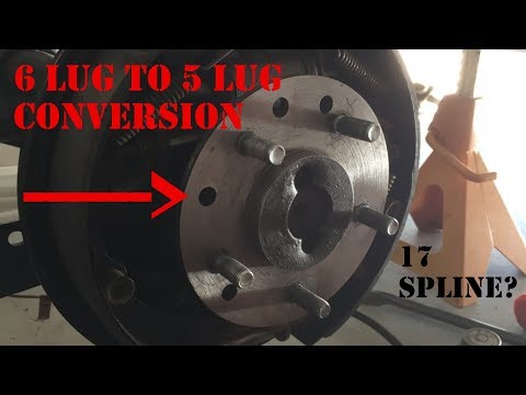 Chevy 6 Lug to 5 Lug Conversion -  Front and Rear (C10 Build - Episode 11)