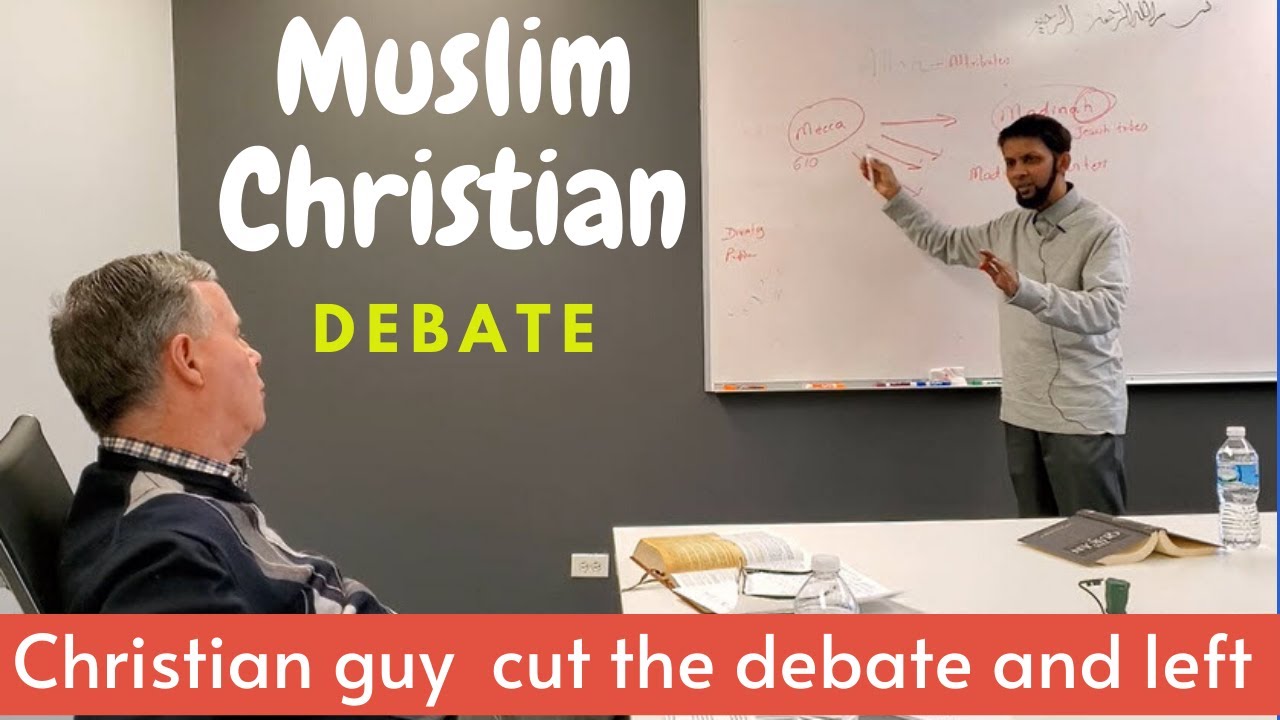 Christian Muslim Debate got a little hot – Missionary said ‘We hit the wall’ and left