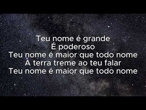 Em teu nome - Family worship Letra Com Voz