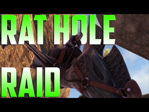 Raiding A Hidden Rathole Cryopod Tames - Mts Chapter 2 Ark PvP
