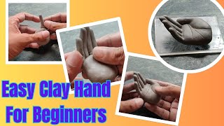 LEARN HOW TO MAKE A CLAY HAND - Step-by-Step Clay Art for Beginners | Clay | Clay Art