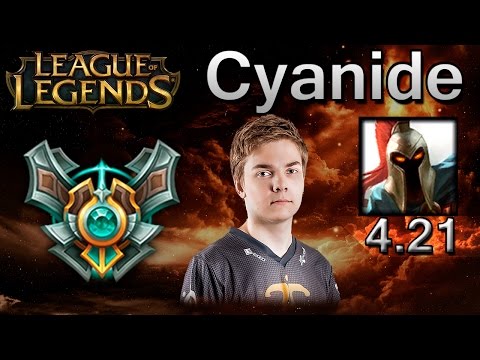 Cyanide - Pantheon vs Fiddlesticks - Jungle - Master Preseason S5 | 332