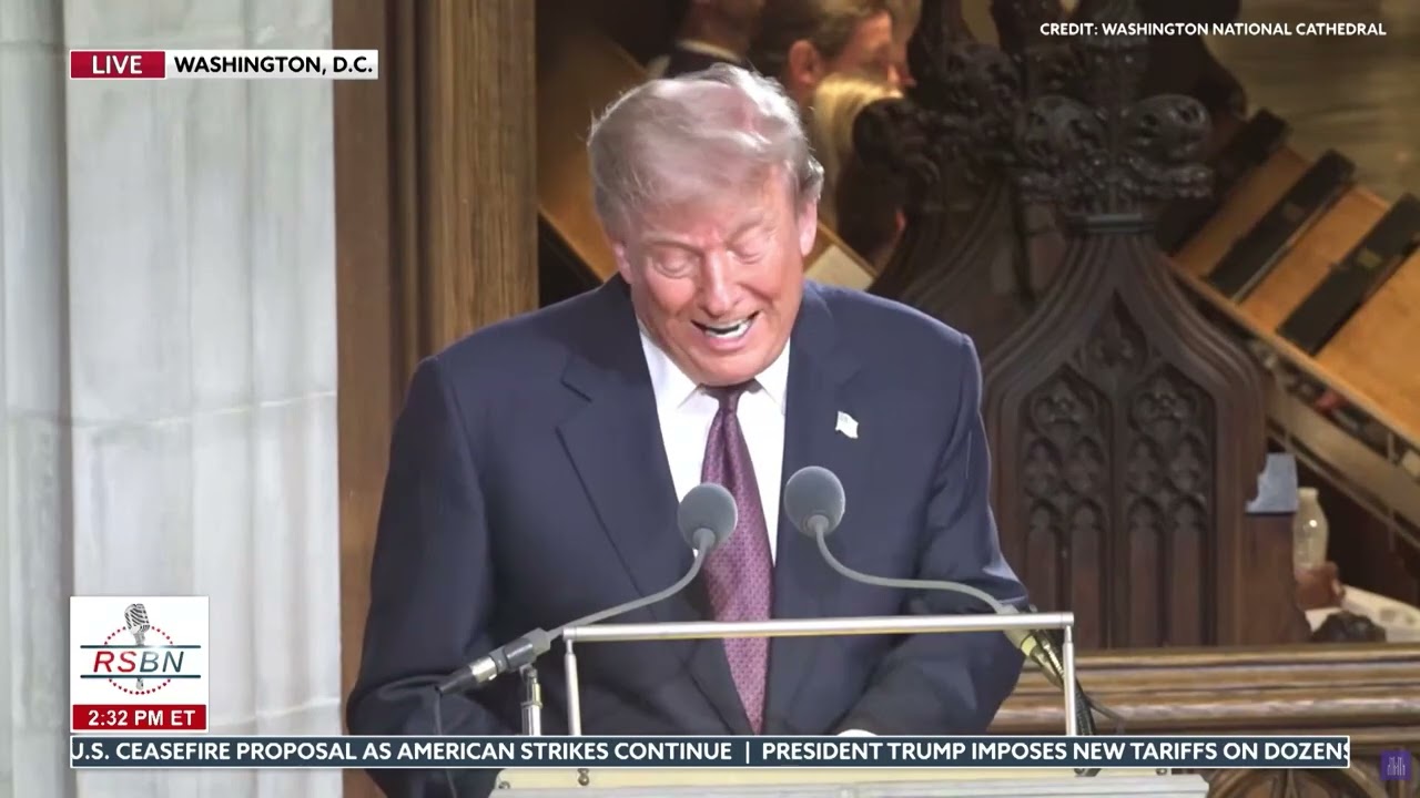 FULL SPEECH: Pres.  Trump Delivers Touching Speech at Lindsey Graham's Celebration of Life - 7/28/26