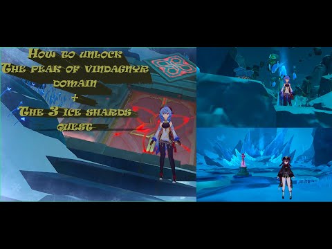 How to unlock the peak of Vindagnyr domain? - Genshin Impact