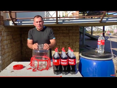 Самогон из КОКА-КОЛЫ. Брага «COСA-COLA». Самогон часть 1. ENG SUB.