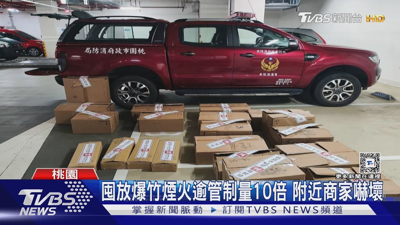 囤放爆竹煙火逾管制量10倍　附近商家嚇壞