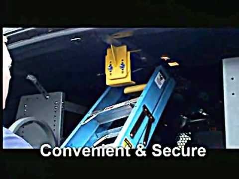 Ladder Keeper Ladder Rack:  Interior Van Ladder Racks | Official Adrian Steel Video