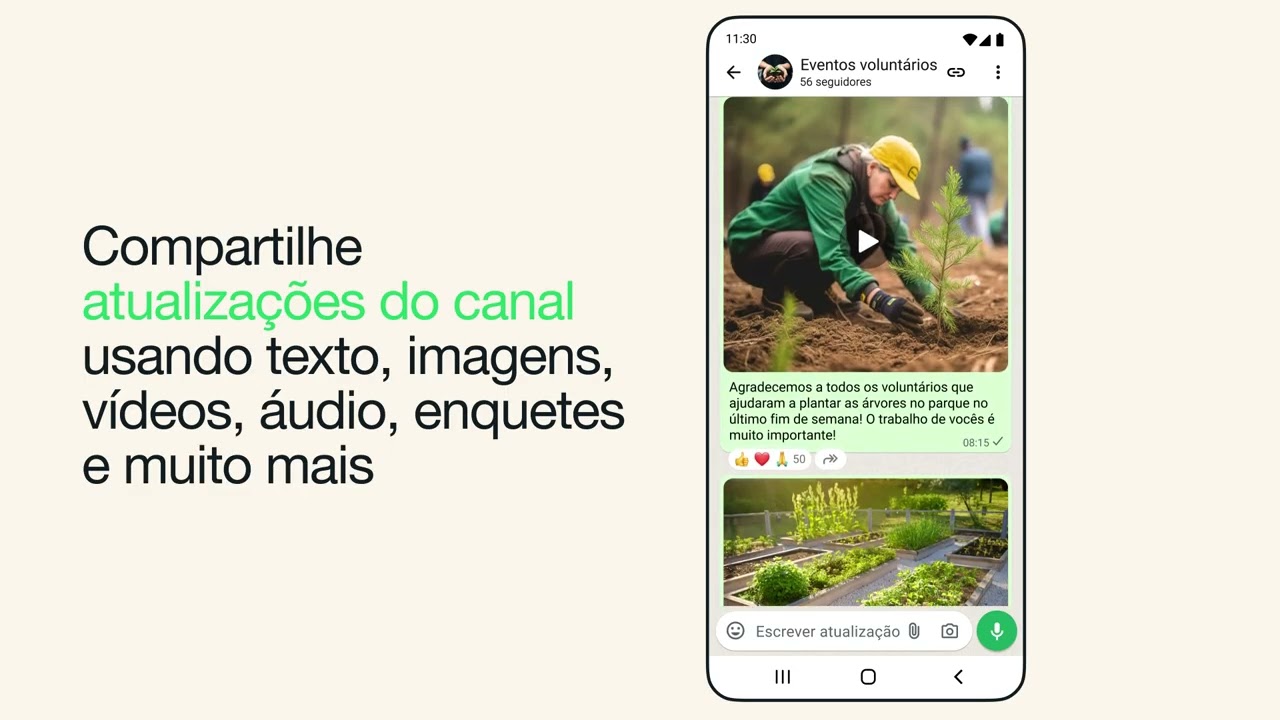 Como criar um canal do WhatsApp Channel | WhatsApp