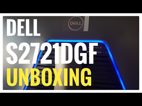 DELL S2721DGF UNBOXING!