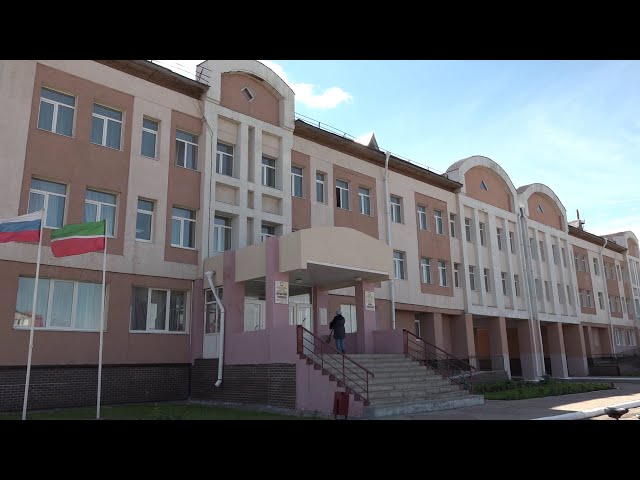 В нурлатской гимназии проходит ремонт систем отопления, канализации и водоснабжения