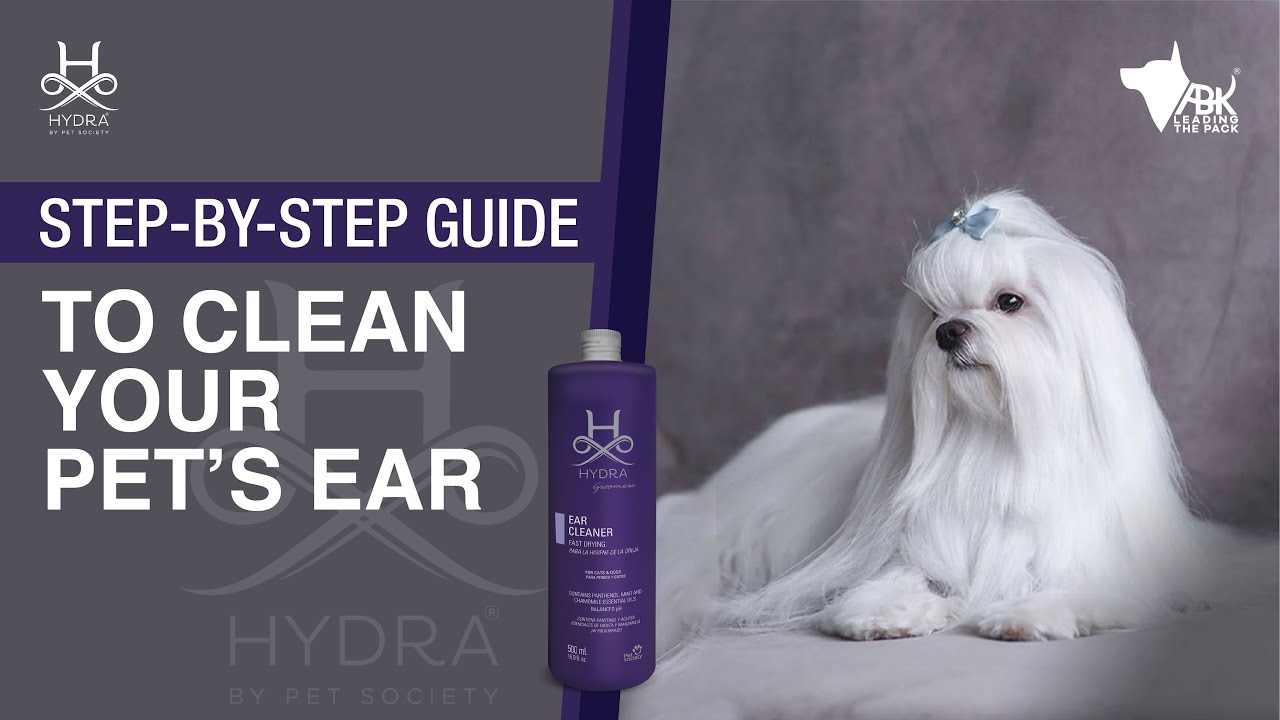 How to use Hydra Pet Ear Cleaner