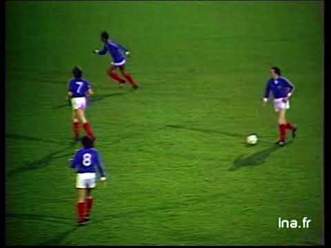 1984. France vs. Austria (Friendly). Full Match (part 1 of 5).