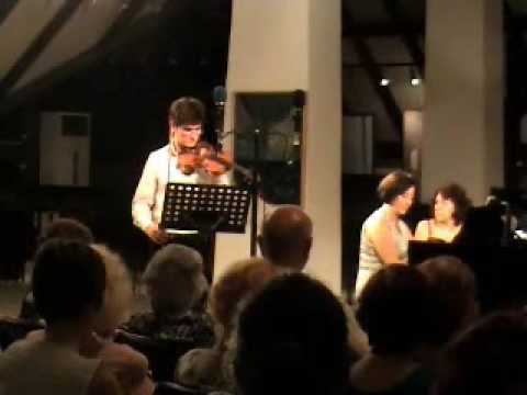 Ernst Mahle: Sonata 1980 (2º 3º mov.) - Pedro Barreto & Nara Vasconcelos