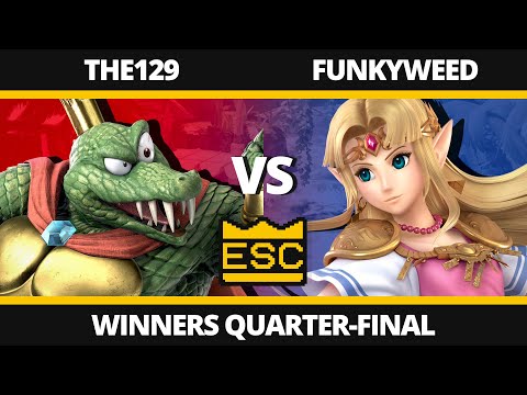 ESC 01 Smash Ultimate Winners Quarter-Final - The129 (King K. Rool) Vs. Funkyweed (Zelda)