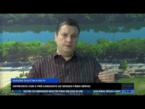 Entrevista com o pré-candidato ao Senado Fábio Sérvio 15 07 2022