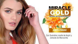 Tahe Miracle Gold Anti-Frizz Ritual para cabello grueso  anuncio