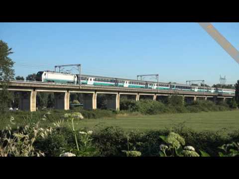 InterCity Notte 797 Torino - Salerno in corsa a Settebagni