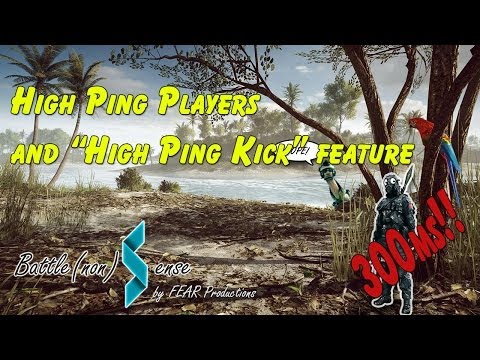Battlefield 4 High Ping Players and High Ping Kick Video