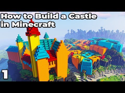 fWhip - How to Build an Awesome Castle in Minecraft 1.14.4 / 1.15 #1