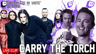 Motionless In White - Carry The Torch // Twitch Stream Reaction // Roguenjosh Reacts