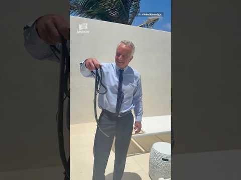 What is RFK Jr. doing with SNAKES?!
