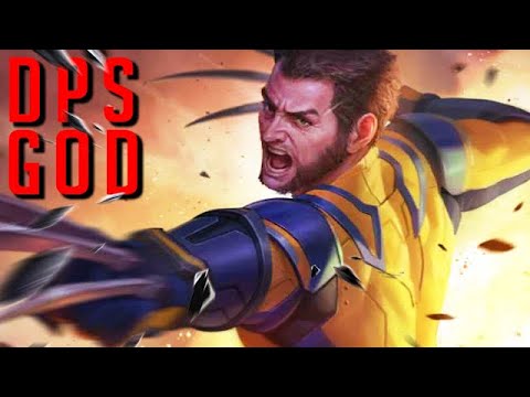 WOLVERINE INSANE PVE DAMAGE (HYBRID BUILD) - Marvel Future Fight