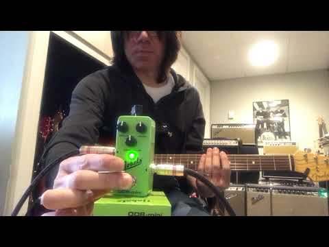 Nobels ODR-1 MINI Natural Overdrive MINI Guitar Effects Pedal Green image 3