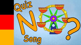 ABC Games  german Letter N QUIZ preschool songs for children