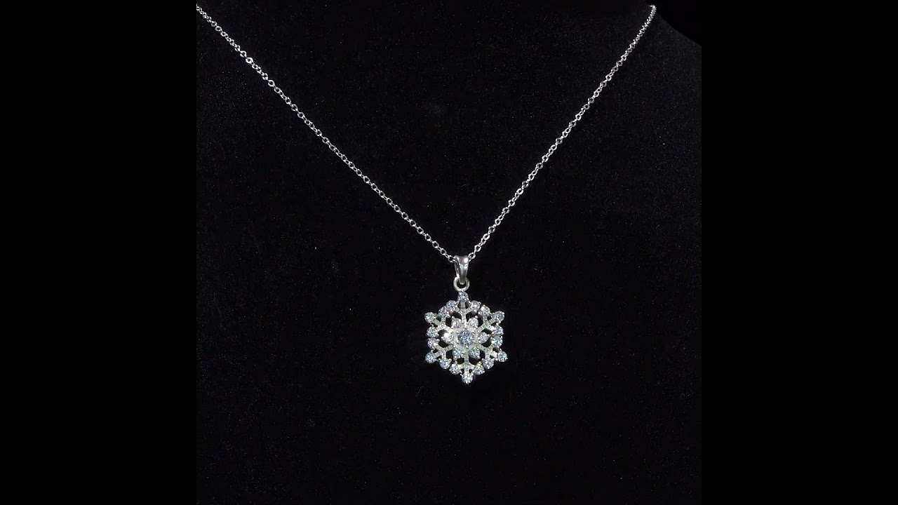Dây chuyền DCJ31 S925 Magical SnowFlake, quà tặng Valentine ý nghĩa, Chariot Jewelry