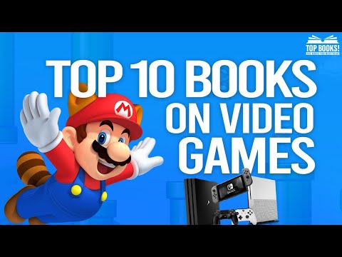 Top 10 VIDEO GAMES Books Of All Time👾