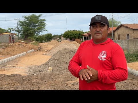 CALÇAMENTO QUE LIGA BREJO PILÕES E RECANTO DA BARRAGEM ADMINISTRAÇÃO PREFEITO LUIZ CLAUDINO 
