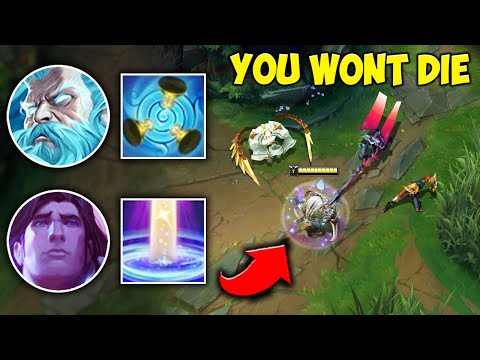 WE RAN THE "NEVER DIE" COMP AND TERRORIZED THE ENEMY TEAM! - League of Legends