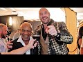 Tyson Fury CRASHES Mike Tyson interview! Calls him KING over TERENCE CRAWFORD!