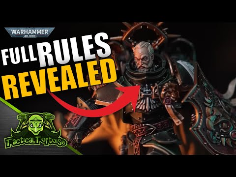 The Lion's Warhammer 40k Stats Revealed!