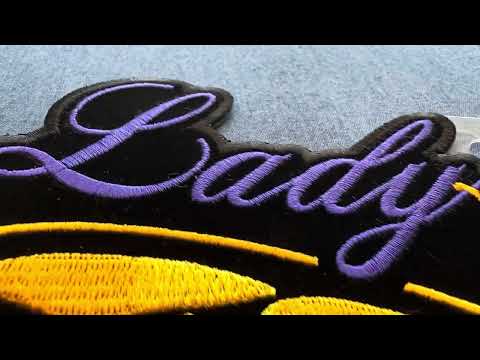 Lady Rider Embroidered Patch PL3945