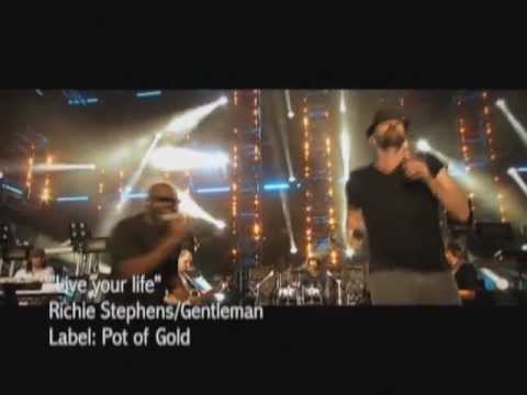 RICHIE STEPHENS .ft GENTLEMAN- LIVE YOUR LIFE (OFFICIAL VIDEO #1)