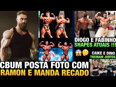 CBUM DESAFIA RAMON E MANDOU RECADO PARA O DINO - DIOGO QUER O TOP1 NA MENS + FABIO JUNIO, CAIKE E +