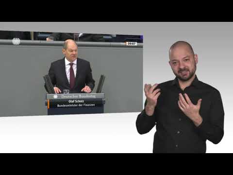 Gebärdensprachvideo: Fraktionen befürworten Milliarden-Paket im Kampf gegen Corona-Pandemie