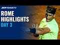 Nadal, Djokovic Make Winning Returns; Sinner Shocks Tsitsipas | Rome 2020 Highlights Day 3