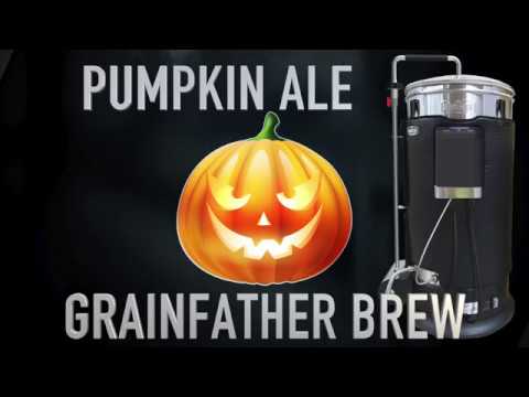 Pumpkin Ale Grainfather brew