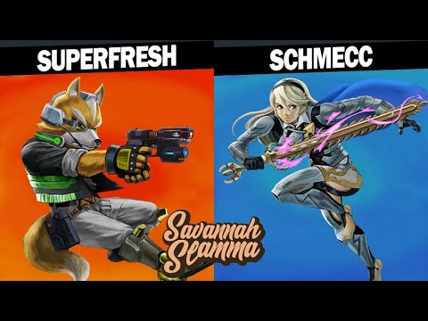 Savannah Slamma 74 ROUND ONE  - Superfresh (Fox) Vs. Schmecc (Corrin) SSBU Tournament