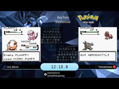 Pokemon Crystal Randomizer Key Item Rando Tournament - tomcattomato vs lord_bakura