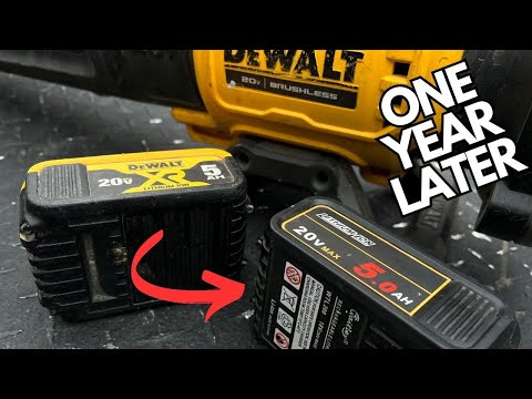 DEWALT knock off batteries - ONE YEAR LATER!