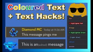 Discord Text Tricks/Hacks! (COLOURS, Hidden Messages + More)