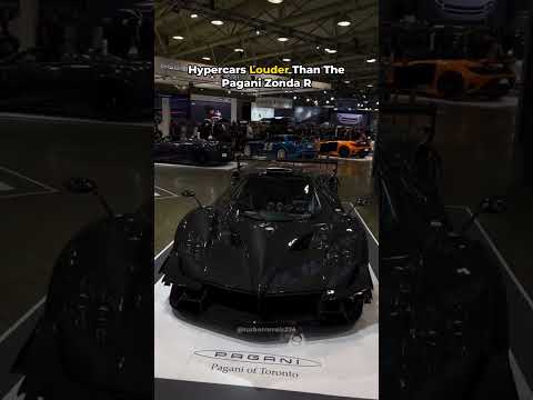 Hyper Cars Louder Than The Pagani Zonda R... #pagani #zonda #hypercars