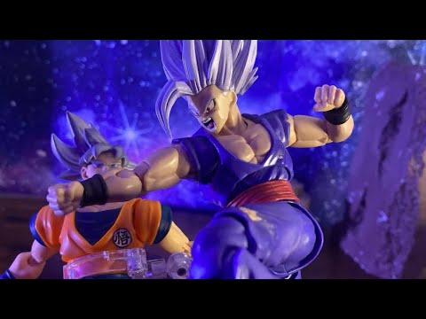 Goku Ultra Instinct Vs Gohan Beast (Unfinished) (Dragon Ball Z Stop Motion) 