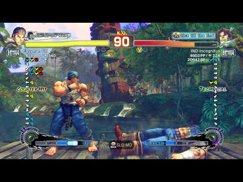 USFIV~ T.Hawk (IND Incognitus) vs.  Ryu (Easyman CH) HD
