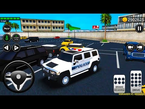 Car Driving Academy 2018 3D New Paint Jeep Police Car Unlocked Android Gameplay